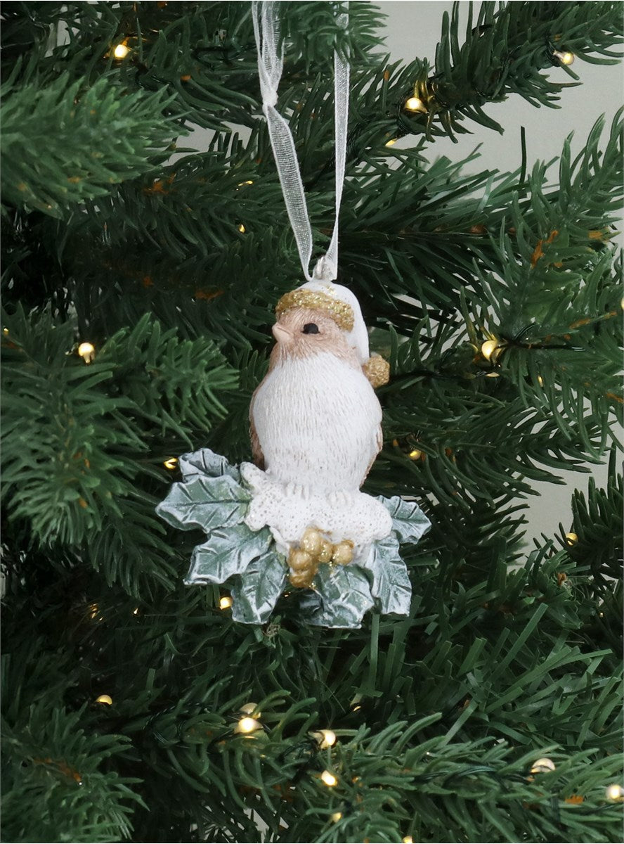 Hanging Decoration - Bird on Leaves