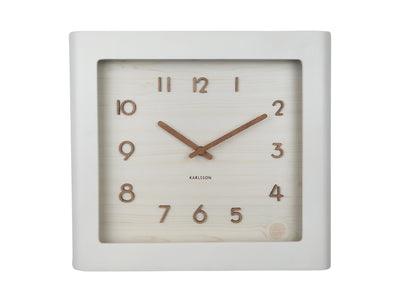 Wall Clock Sole Squared Frame