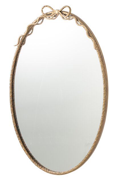 Wall Mirror Knot Iron Gold