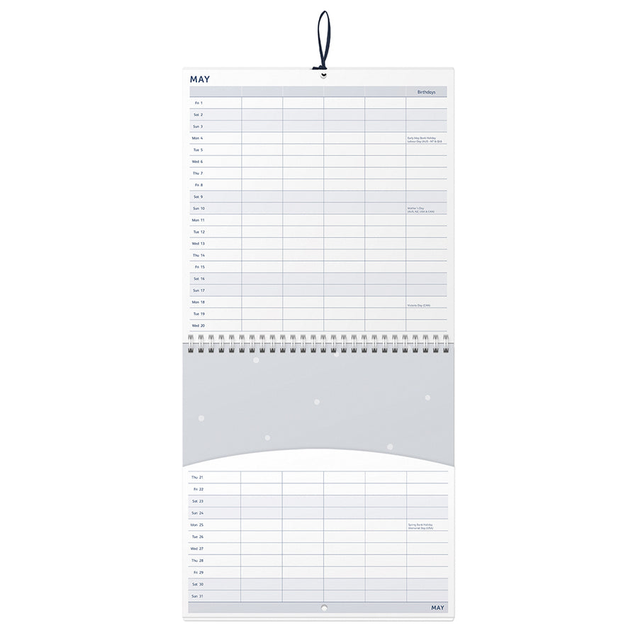 Family Calendar 2026 Birds