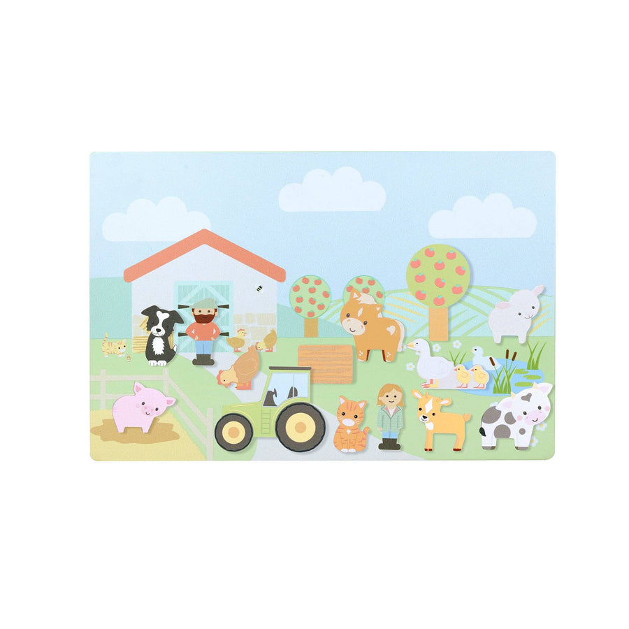 NEW Farmyard Magnetic Picture Board
