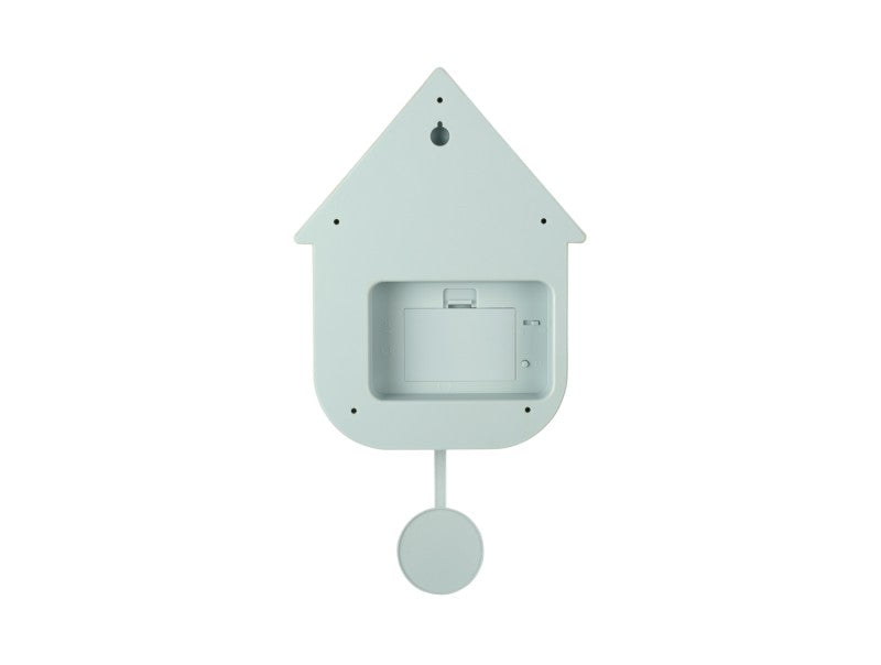 Modern Cuckoo Clock in Soft Blue