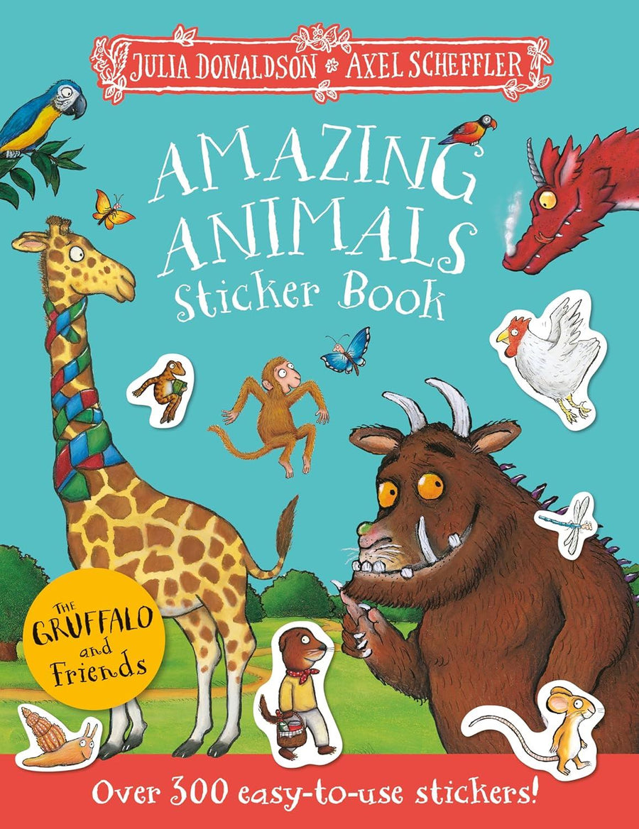 GRUFFALO AND FRIENDS AMAZING ANIMALS STICKER BOOK (PB)