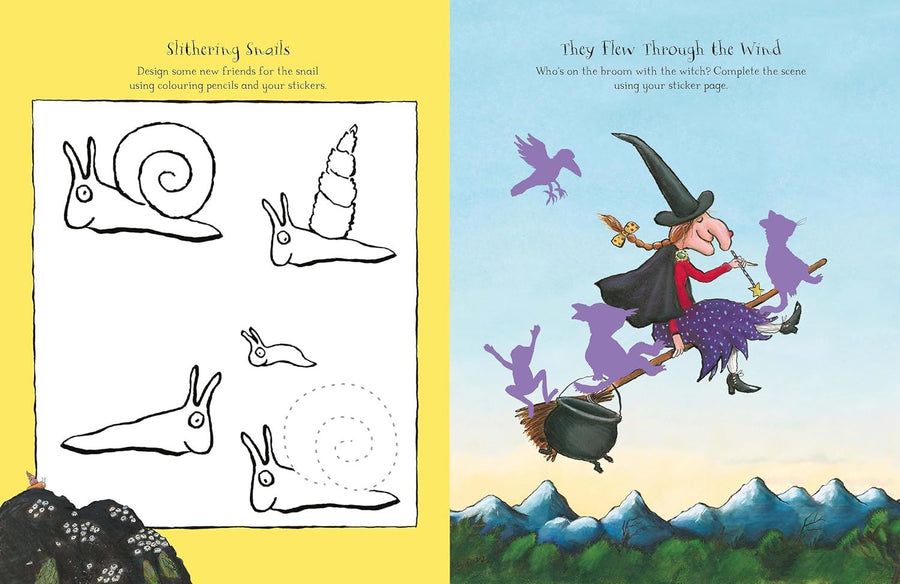 GRUFFALO AND FRIENDS AMAZING ANIMALS STICKER BOOK (PB)