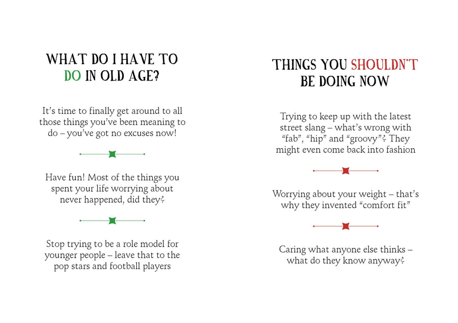 OLD AGE FOR BEGINNERS (HB)