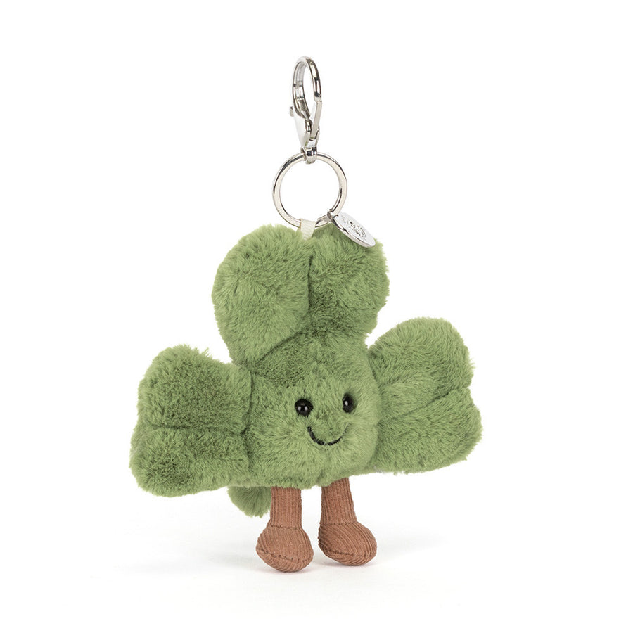 Amuseables Siofra Shamrock Bag Charm By Jellycat