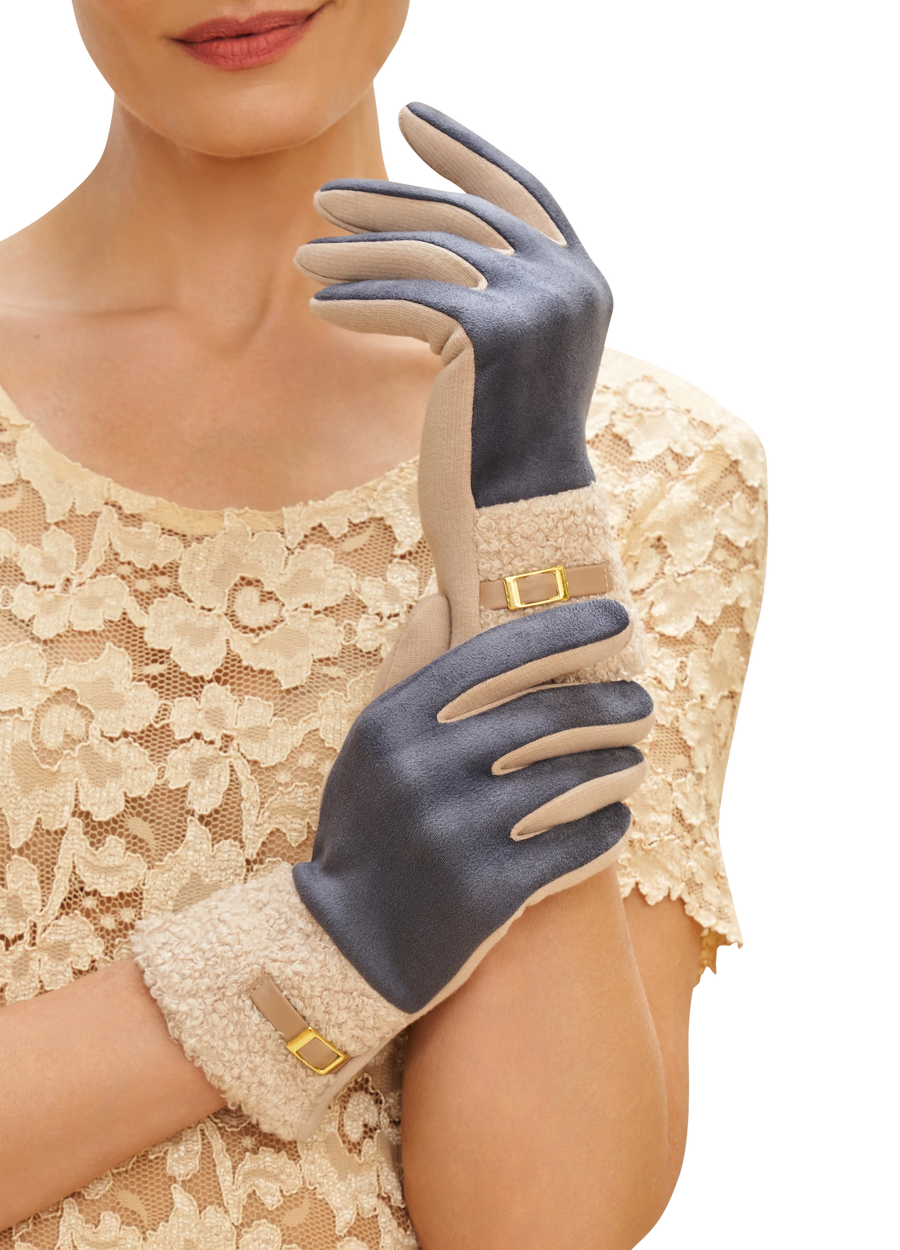 Audrey Gloves - Denim