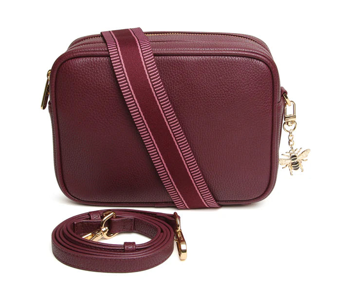 Alice Wheeler Berry - Soho Crossbody Bag