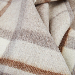 Scarf Lene, dk beige