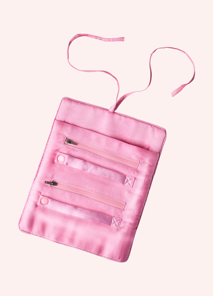 Oriental Crane Jewellery Roll