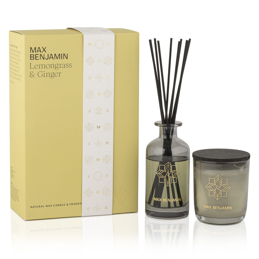 Lemongrass & Ginger Candle & Diffuser Gift Set
