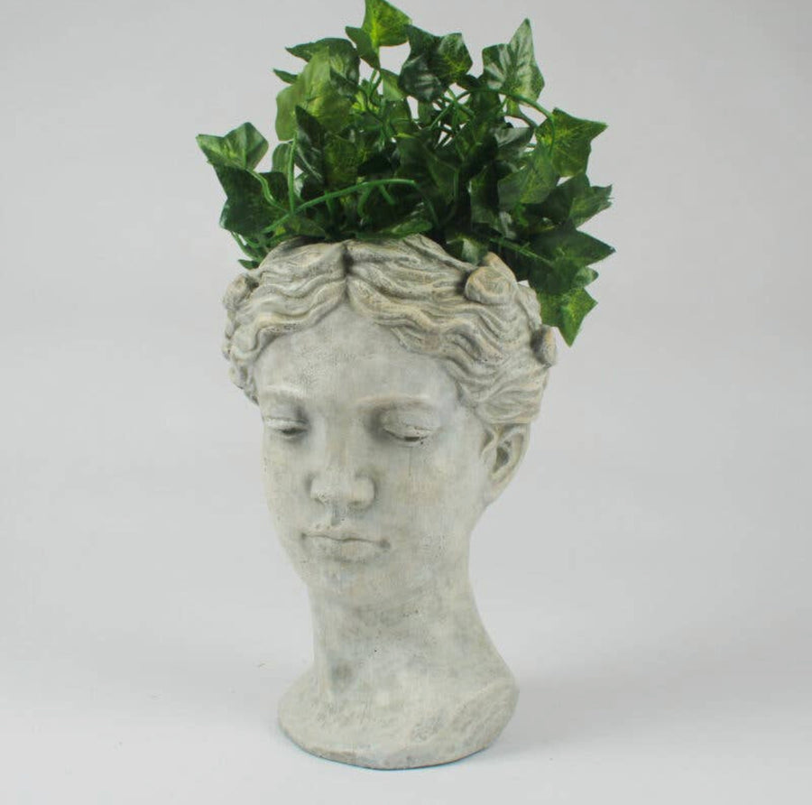 Cherub Head Planter