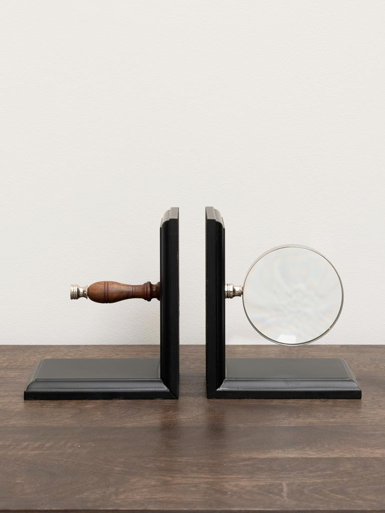 Magnifier Bookends