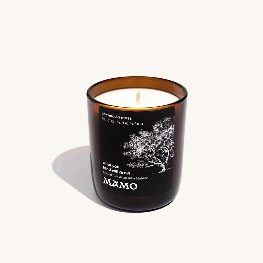 What You Tend Will Grow | Oakwood, Cedarwood & Moss Candle