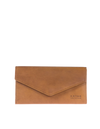 Envelope Pixie Classic Leather Wallet (Cognac) - Twenty Six