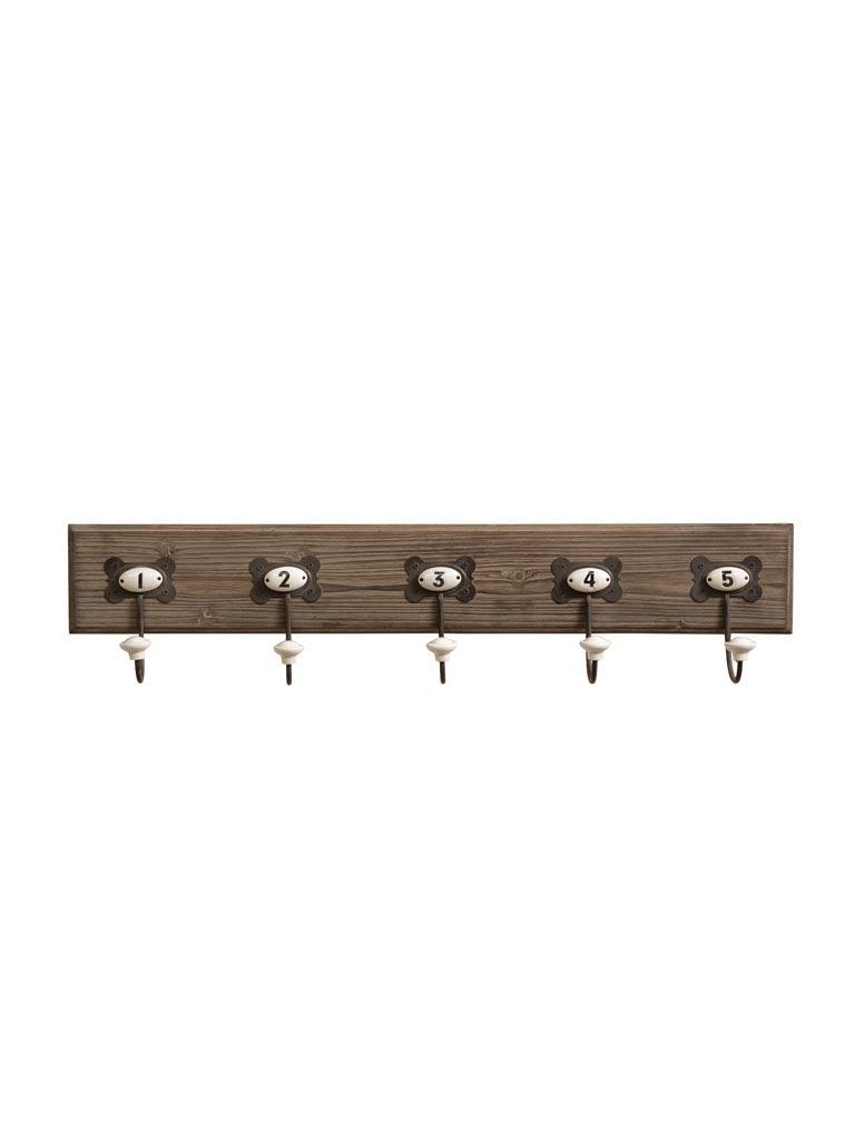 Numbered Coat Rack - Twenty Six