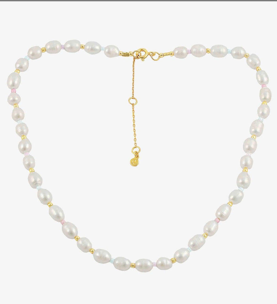 Pastel Pearl Necklace - Twenty Six