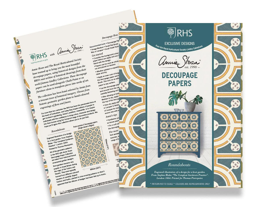 Roundabouts RHS Decoupage Paper - Twenty Six