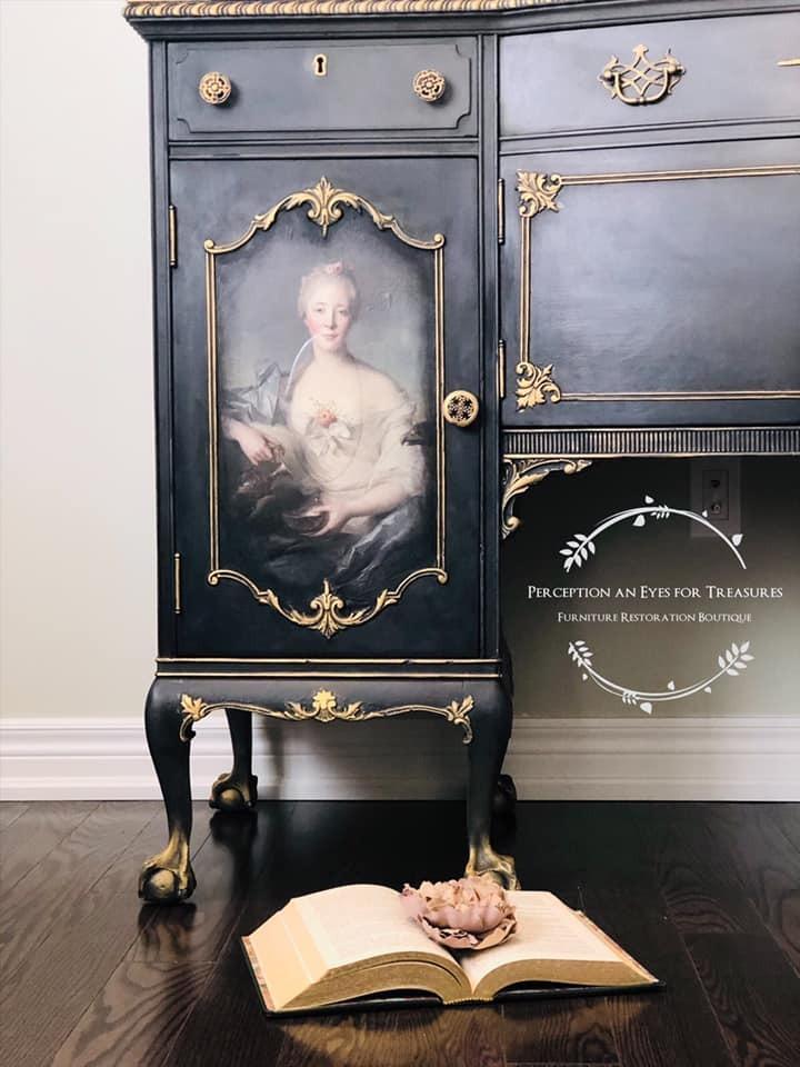 Madame Le Fevre by Mint Decoupage Paper - Twenty Six