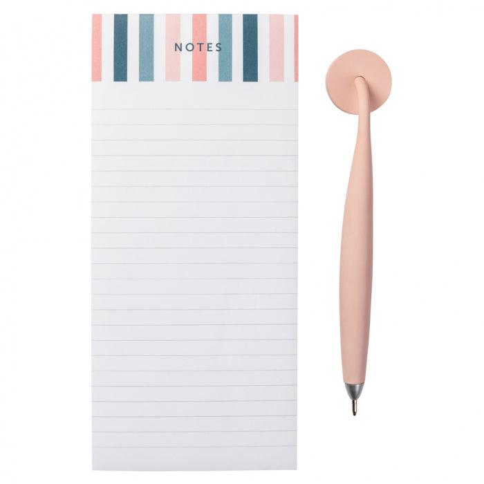 Magnetic Stripey Pad & Pen - Twenty Six