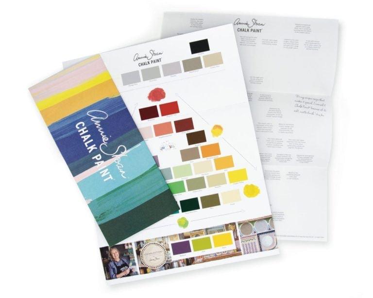 Annie Sloan Chalk Paint Colour Card - Twenty Six