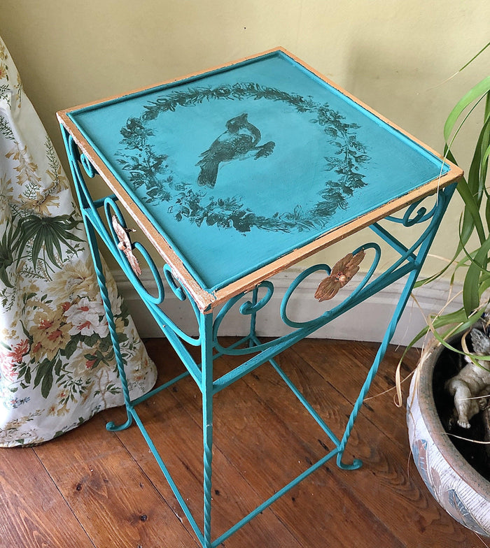 Ornate Metal Plant Stand - Twenty Six
