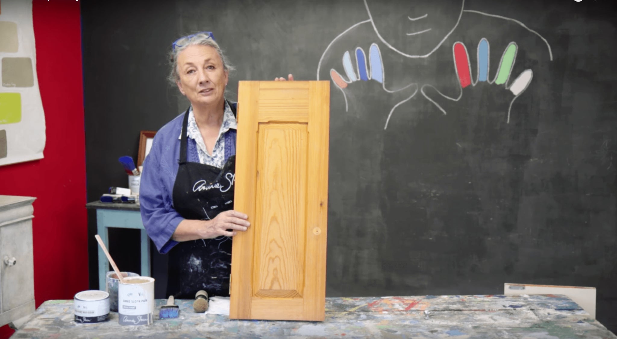 How To Paint Your Kitchen Cabinets with Annie Sloan Chalk Paint® - Twenty Six