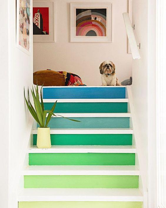 Rainbow Stairs - Twenty Six