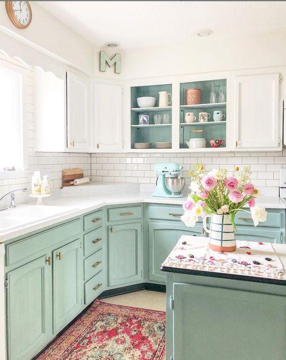 Kitchen in Duck Egg Blue - Twenty Six