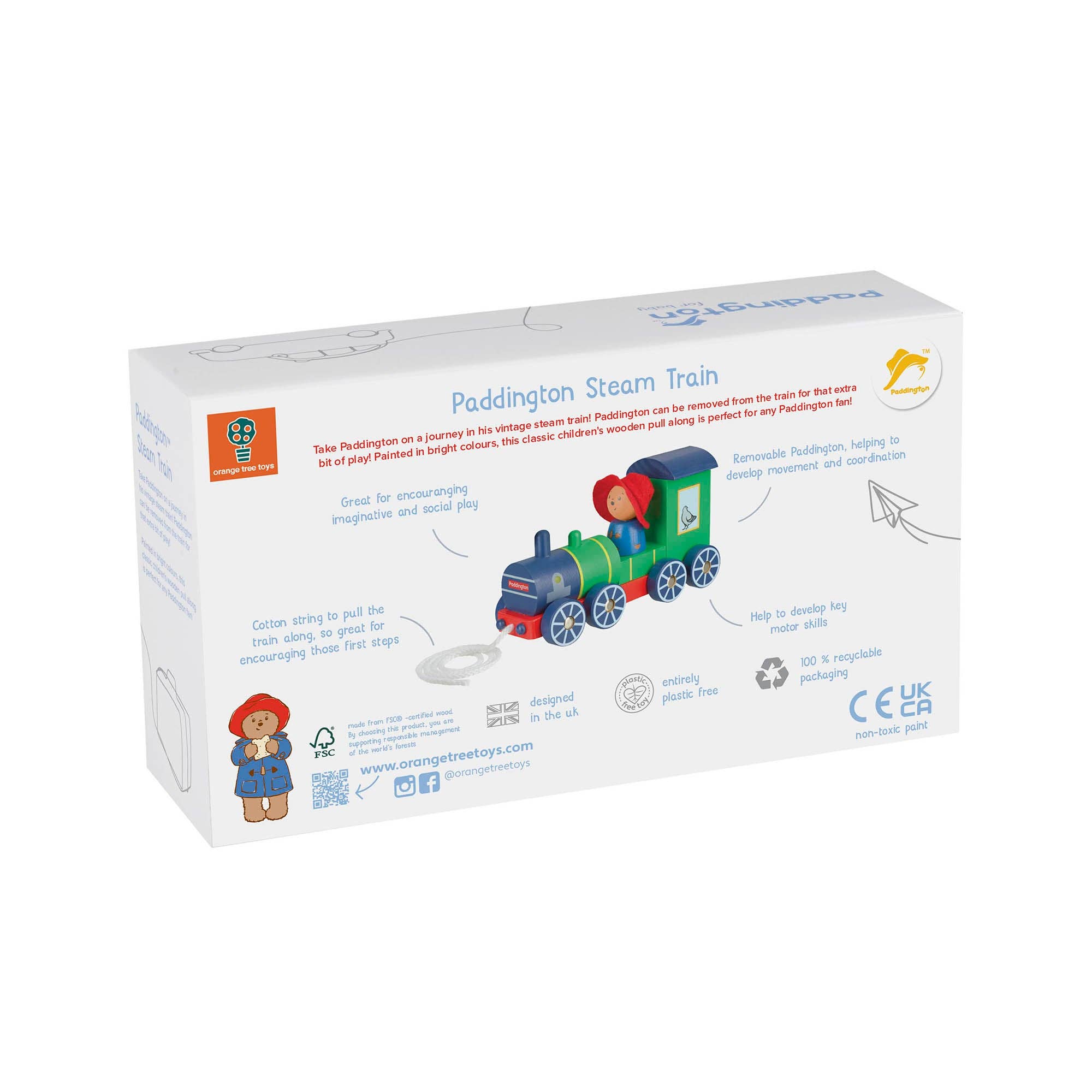 Paddington™ Wooden Steam Train