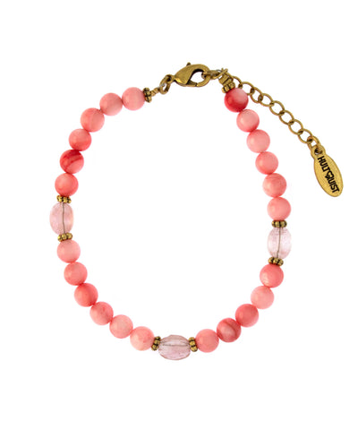 Pink bracelet by Hultquist Copenhagen