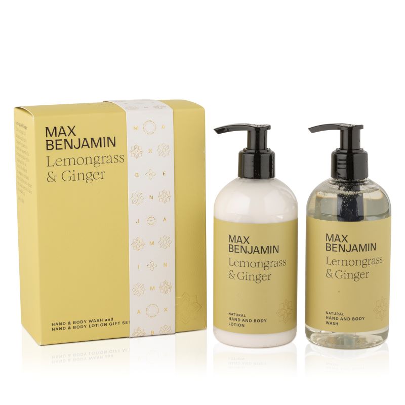 Lemongrass & Ginger Hand & Body wash & lotion gift set