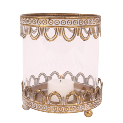 Hurricane 13.5 cm - Gold - Iron / Glass