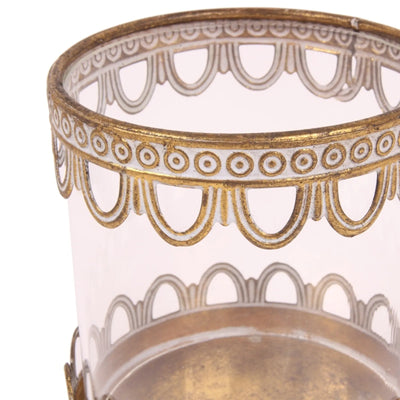 Hurricane 13.5 cm - Gold - Iron / Glass