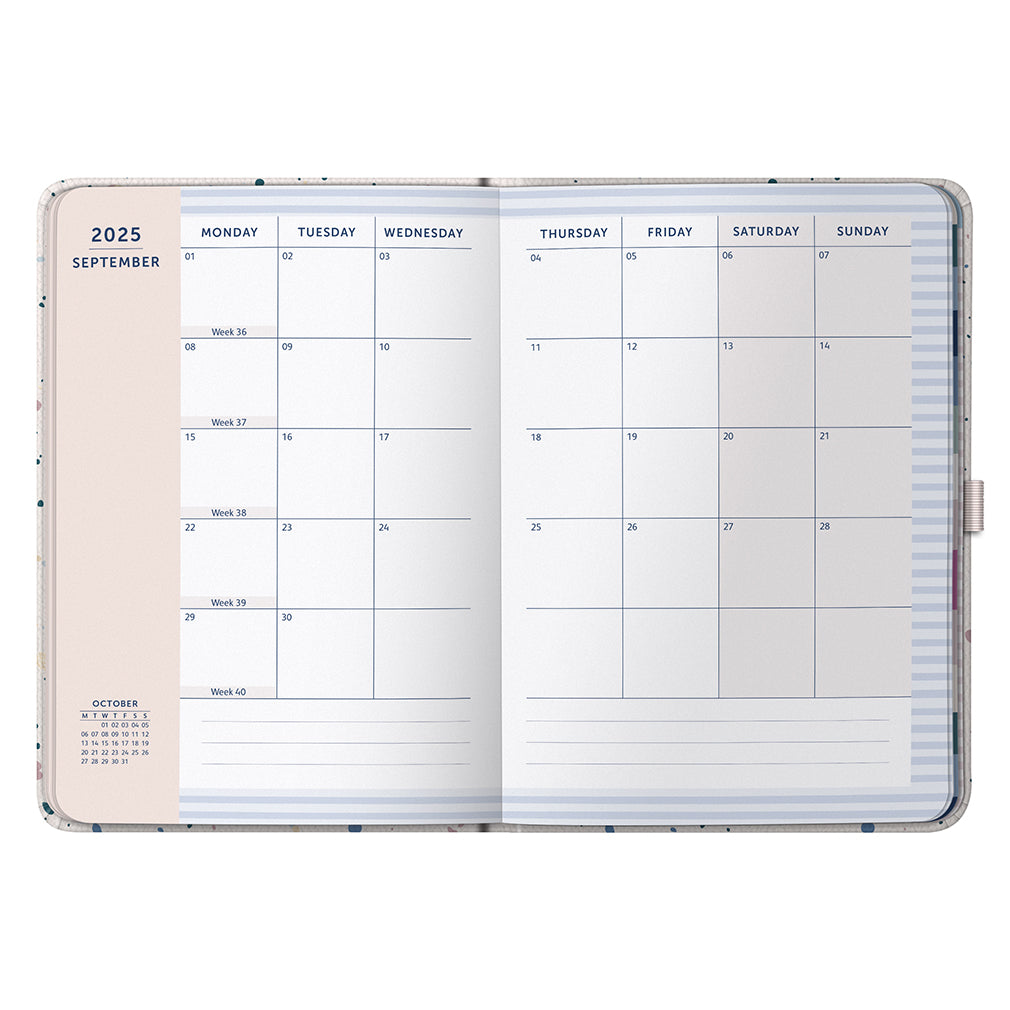 A5 To Do Diary 2025 Nude Spray