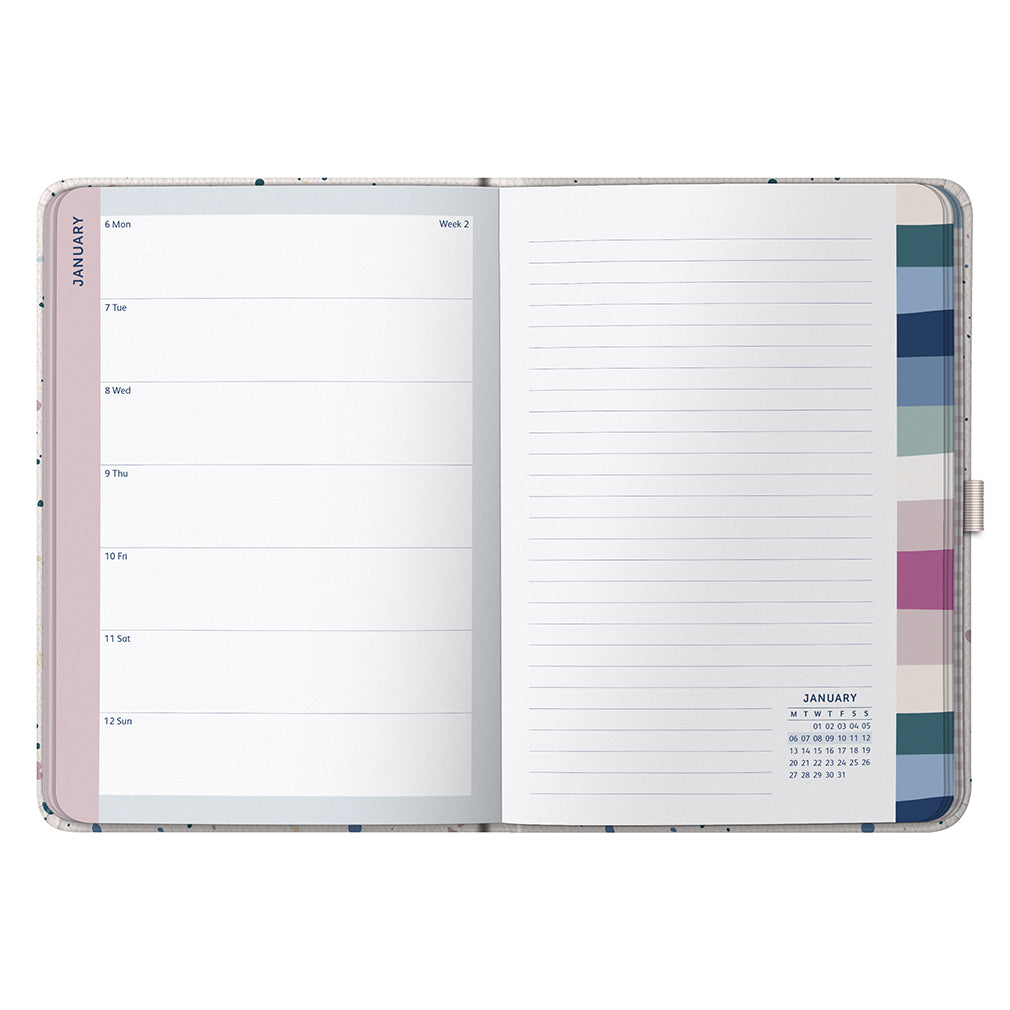 A5 To Do Diary 2025 Nude Spray