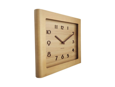 Wall Clock Sole Squared Frame