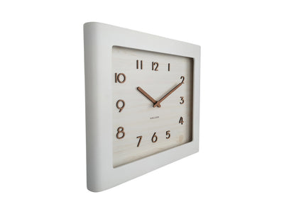 Wall Clock Sole Squared Frame