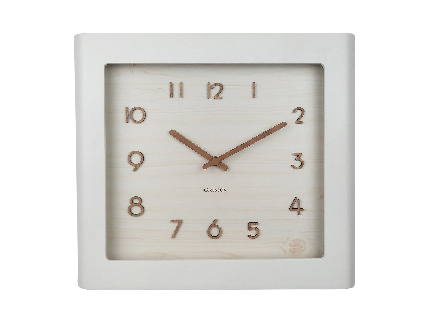 Wall Clock Sole Squared Frame