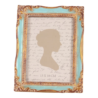 Photo Frame 13x18 cm - Blue - Resin