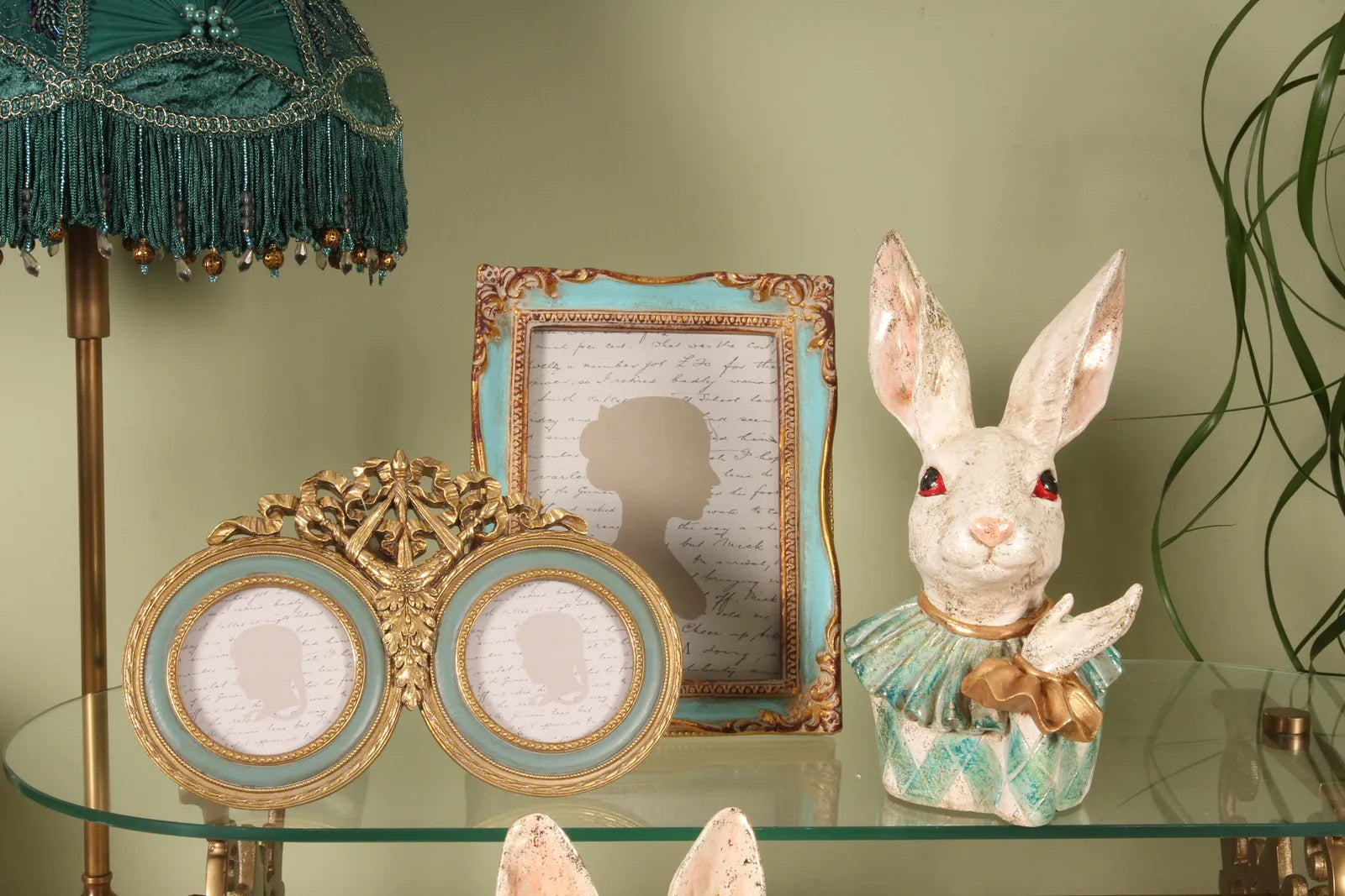 Photo Frame 13x18 cm - Blue - Resin