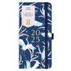 Slim Diary 2025 Navy Birds