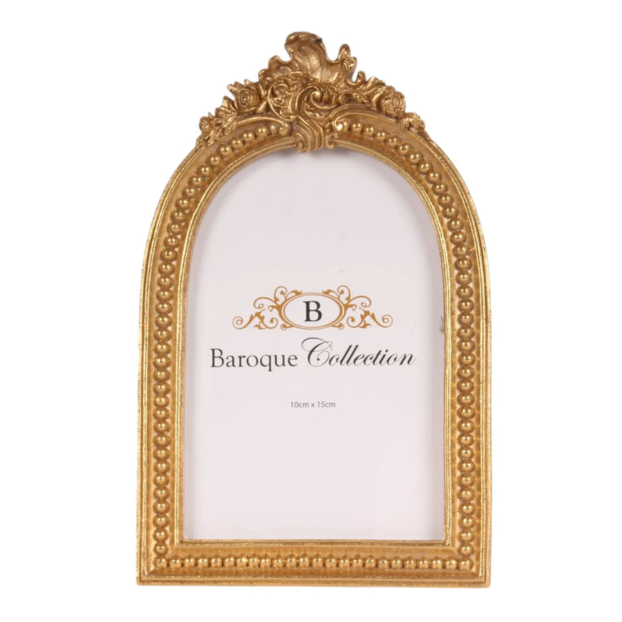 Photo Frame Arch 10x15 cm - Gold