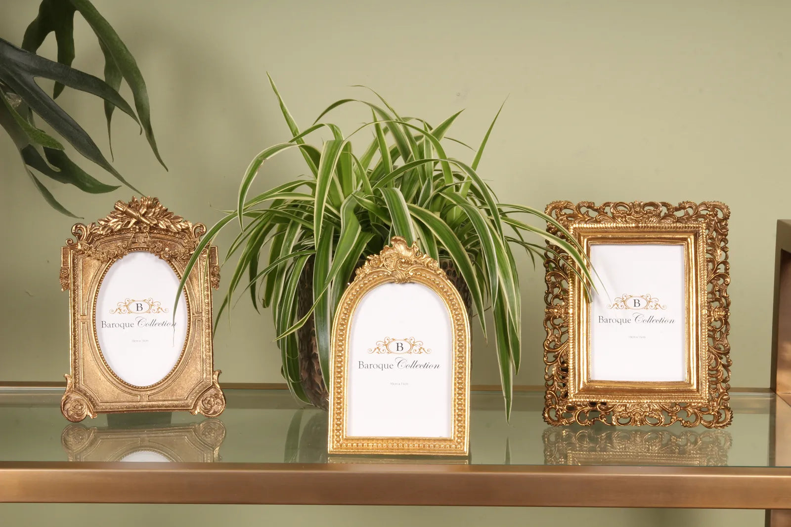 Photo Frame Arch 10x15 cm - Gold