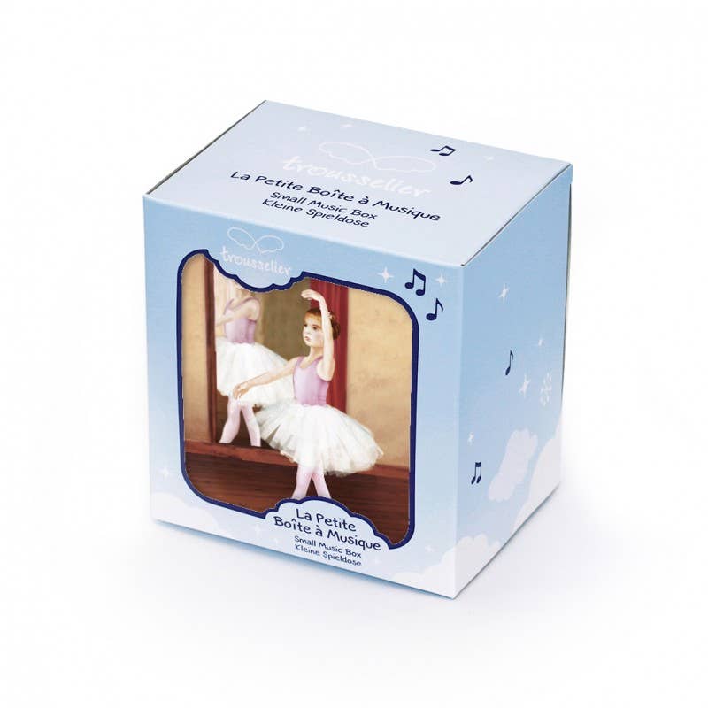 Music Box Cube Ballerina in Tutu - Pink