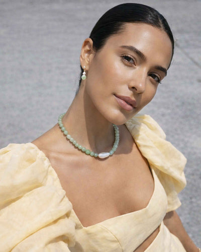 Aura Aventurine earrings