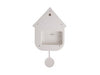 Modern Cuckoo Clock in White