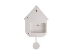 Modern Cuckoo Clock in White