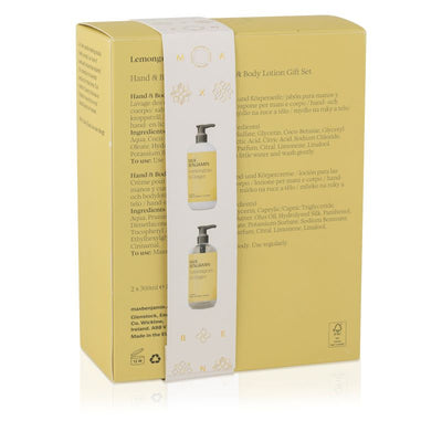 Lemongrass & Ginger Hand & Body wash & lotion gift set
