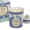 Mountain sage & Sea Salt Peacock Candle by Julie Clarke